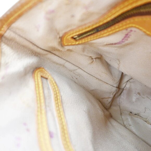 LOUIS VUITTON BUCKET PM Shoulder Tote Bag Monogram Leather Brown M42238 82EE587 - Picture 12 of 15